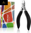 BEZOX Ingrown Toenail Clippers - Precision Thick Toe Nail Clipper for Ingrown and Curly Nails, Comfort Grip Fingernail Clipper, Ergonomic Handle Toenail Scissors for Seniors